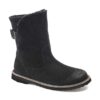 Uppsala Shearling Suede Leather Black