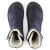 Uppsala Shearling Suede Leather Navy