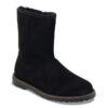 Uppsala Zip Shearling Suede Leather