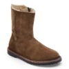 Uppsala Zip Shearling Suede Leather