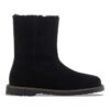Uppsala Zip Shearling Suede Leather