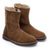 Uppsala Zip Shearling Suede Leather